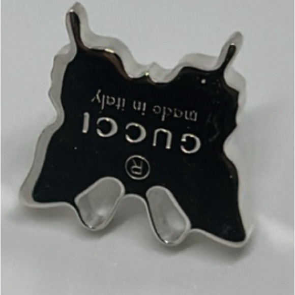 Gucci 925 silver butterfly earrings authentic - Picture 11 of 14